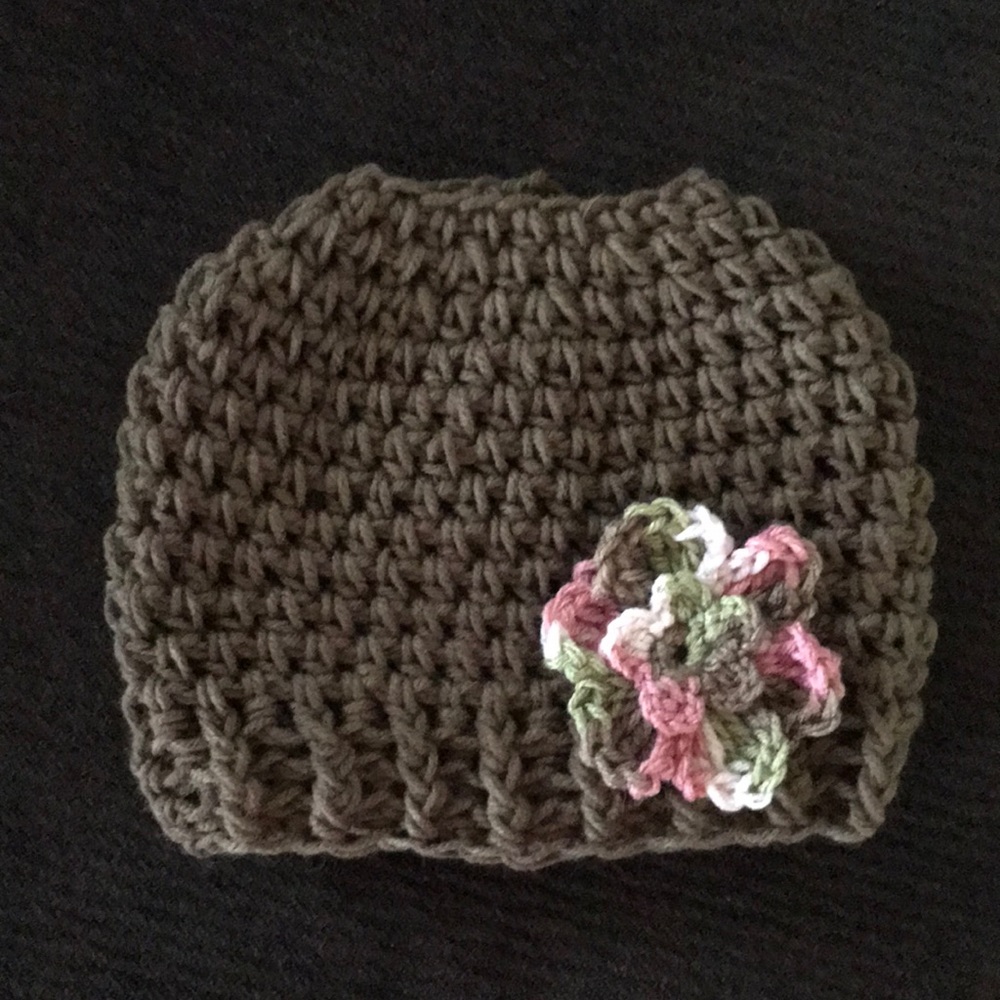 Messy Bun Beanie